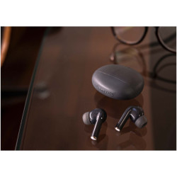Écouteurs publicitaires sans fil Boompods Echowave True Wireless fabriqués en Europe