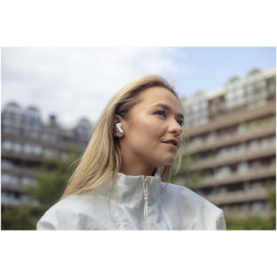 Écouteurs publicitaires sans fil Boompods Echowave True Wireless fabriqués en Europe