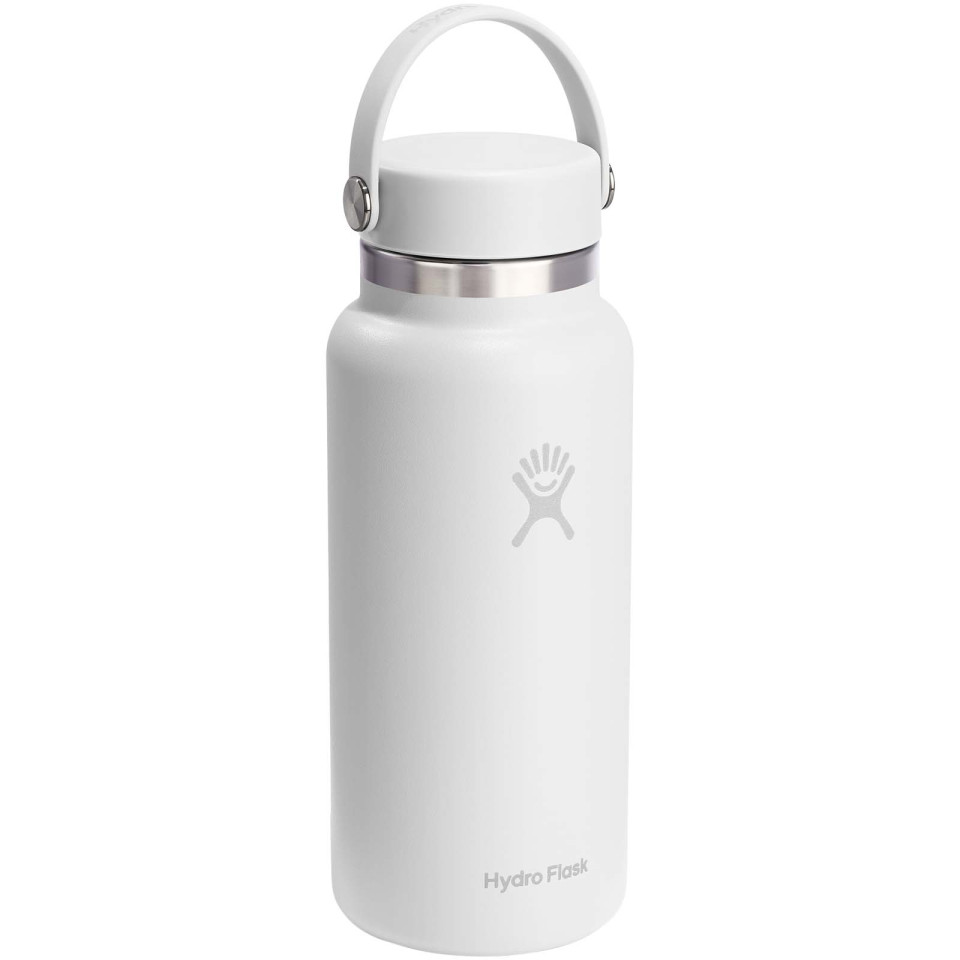 Gourde publicitaire isotherme en acier inoxydable Hydro Flask à large goulot, 946 ml