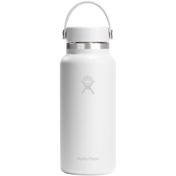 Gourde publicitaire isotherme en acier inoxydable Hydro Flask à large goulot, 946 ml