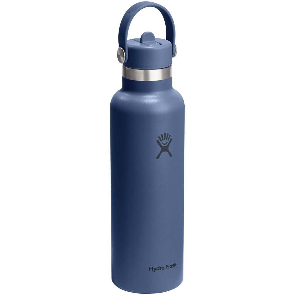 Gourde publicitaire Hydra Flask à goulot standard, 621 ml, en acier inoxydable isotherme