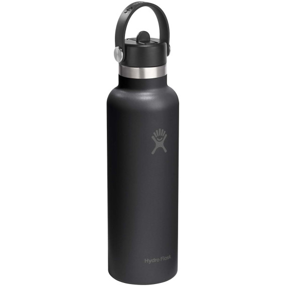 Gourde publicitaire Hydra Flask à goulot standard, 621 ml, en acier inoxydable isotherme
