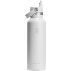 Gourde publicitaire Hydra Flask à goulot standard, 621 ml, en acier inoxydable isotherme