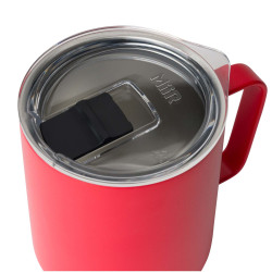 Tasse publicitaire de camping MiiR en acier inoxydable à isolation sous vide, 354 ml