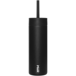Bouteille publicitaire d’eau MiiR Sipper de 473 ml avec paille