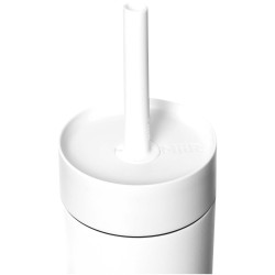 Bouteille publicitaire d’eau MiiR Sipper de 473 ml avec paille