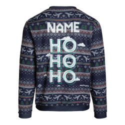 Pull de Noël publicitaire sublimé 280 gr sur mesure