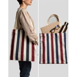 Sac shopping publicitaire personnalisable sur mesure fabriqué en France 340 gr