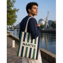 Sac shopping publicitaire personnalisable sur mesure fabriqué en France 340 gr