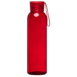 Gourde en verre personnalisable Solstra Essentials avec sangle en silicone 500 ml