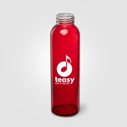 Gourde en verre personnalisable Solstra Essentials avec sangle en silicone 500 ml