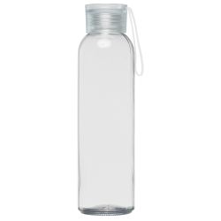 Gourde en verre personnalisable Solstra Essentials avec sangle en silicone 500 ml