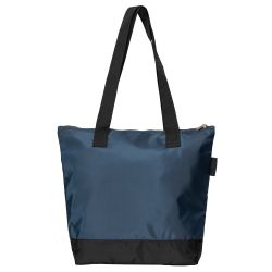 Sac fourre-tout personnalisable zippé Aurelia en rPET 18 L finition dorée