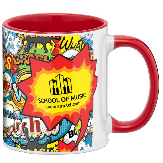Mug personnalisable 355 ml céramique Express ColourPop