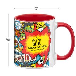 Mug personnalisable 355 ml céramique Express ColourPop