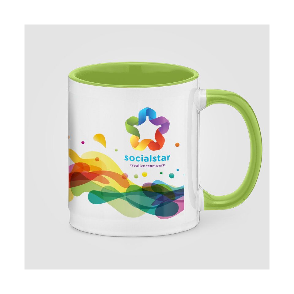 Mug personnalisable 355 ml céramique Express ColourPop
