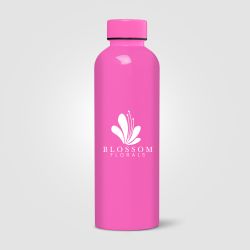 Gourde personnalisée Norden brillante monochrome étanche 680 ml RPET recyclé Express