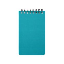 Bloc notes personnalisé spirale papier minéral 75.5x132x13 mm Atlas Essentials