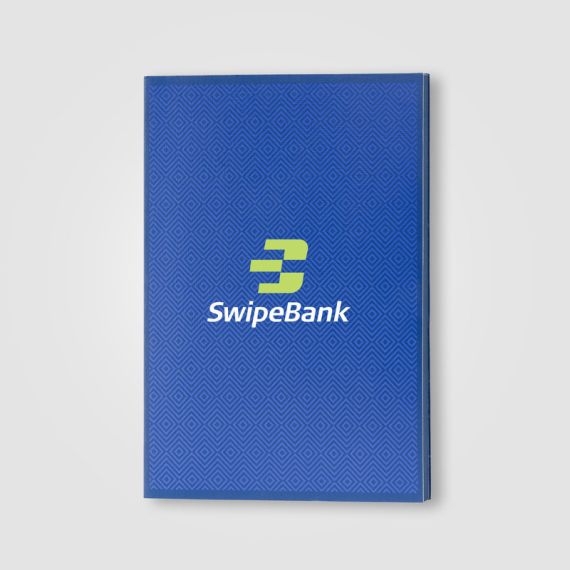 Carnet publicitaire A5 couverture kraft avec motif