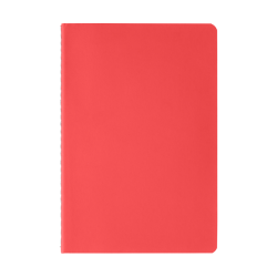 Carnet publicitaire A5 en papier recyclé à couture contrastées