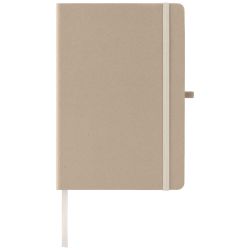 Bloc-notes personnalisé couverture rigide A5 en carton de lait recyclé