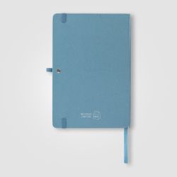 Bloc-notes personnalisé couverture rigide A5 en carton de lait recyclé