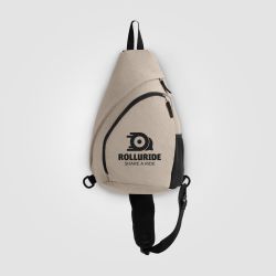 Sac bandoulière personnalisé Nylon RPET sangle réglable 15 L