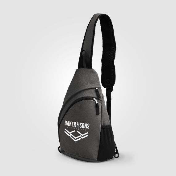 Sac bandoulière personnalisé Nylon RPET sangle réglable 15 L
