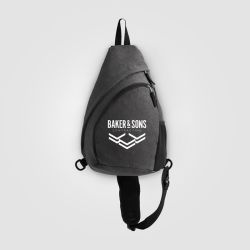 Sac bandoulière personnalisé Nylon RPET sangle réglable 15 L