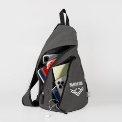 Sac bandoulière personnalisé Nylon RPET sangle réglable 15 L
