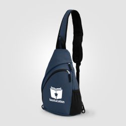 Sac bandoulière personnalisé Nylon RPET sangle réglable 15 L