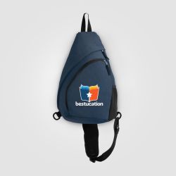 Sac bandoulière personnalisé Nylon RPET sangle réglable 15 L