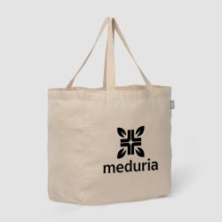 Sac fourre-tout personnalisé en coton recyclé 225 gr 310x320x190 mm