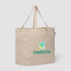 Sac fourre-tout personnalisé en coton recyclé 225 gr 310x320x190 mm