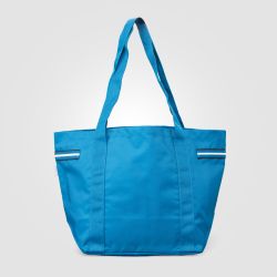 Grand sac shopping personnalisé polyester recyclé 20 L 510x330x205 mm