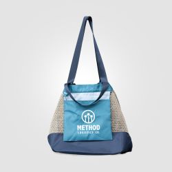 Grand sac shopping personnalisé pliable 45 L 580x310x290 mm