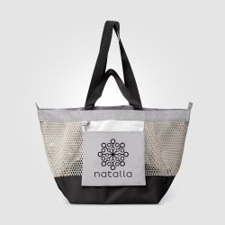 Grand sac shopping personnalisé pliable 45 L 580x310x290 mm