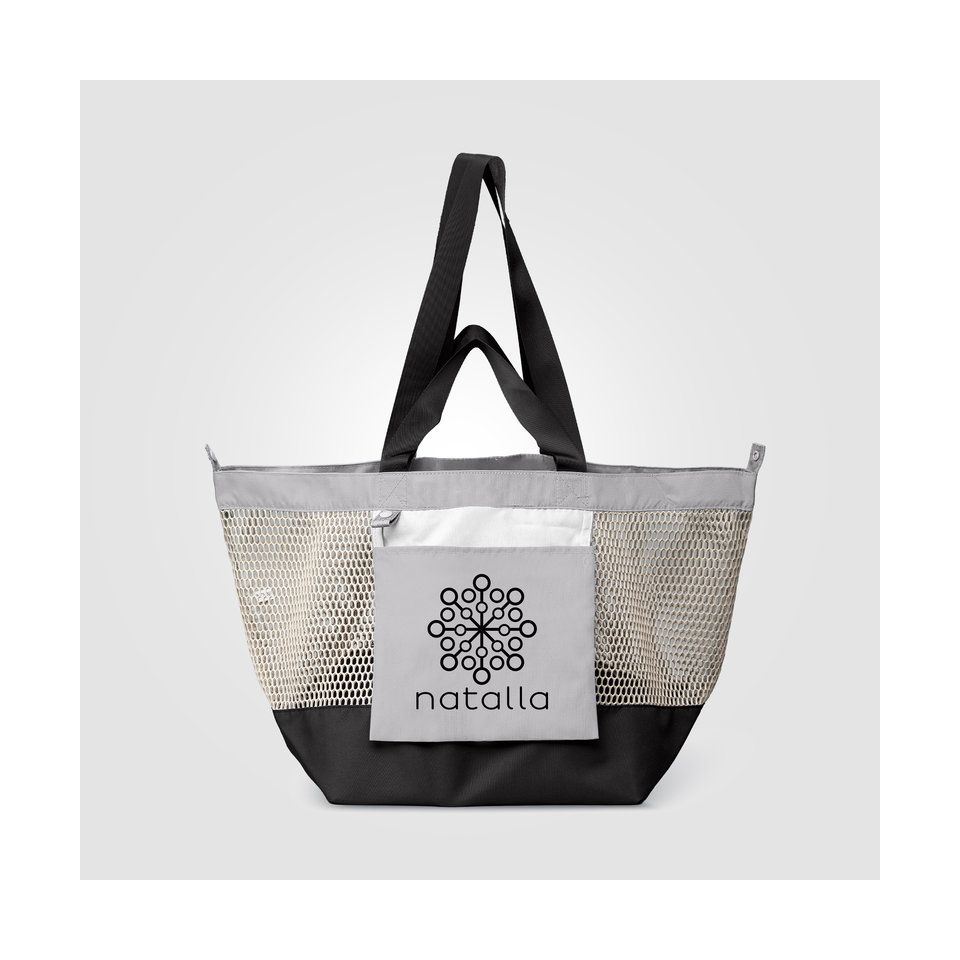 Grand sac shopping personnalisé pliable 45 L 580x310x290 mm