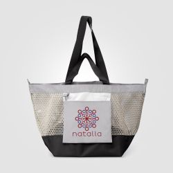 Grand sac shopping personnalisé pliable 45 L 580x310x290 mm