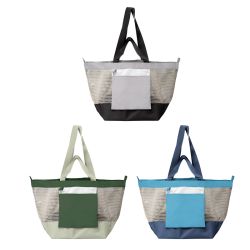 Grand sac shopping personnalisé pliable 45 L 580x310x290 mm