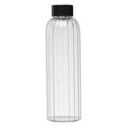 Gourde en verre personnalisée rainurée 620 ml quadri Express