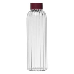 Gourde en verre personnalisée rainurée 620 ml quadri Express
