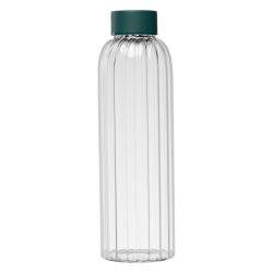 Gourde en verre personnalisée rainurée 620 ml quadri Express