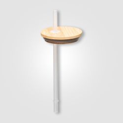 Gobelet personnalisable en verre et bambou 500 ml
