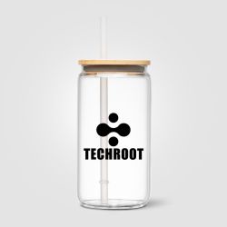 Gobelet personnalisable en verre et bambou 500 ml