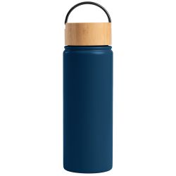 Bouteille personnalisée en acier inoxydable isotherme à double paroi 530 ml avec poignée
