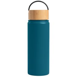 Bouteille personnalisée en acier inoxydable isotherme à double paroi 530 ml avec poignée