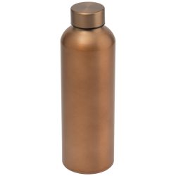 Gourde personnalisée en acier inoxydable recyclé finition métallisée 710 ml