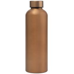 Gourde personnalisée en acier inoxydable recyclé finition métallisée 710 ml