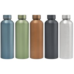 Gourde personnalisée en acier inoxydable recyclé finition métallisée 710 ml
